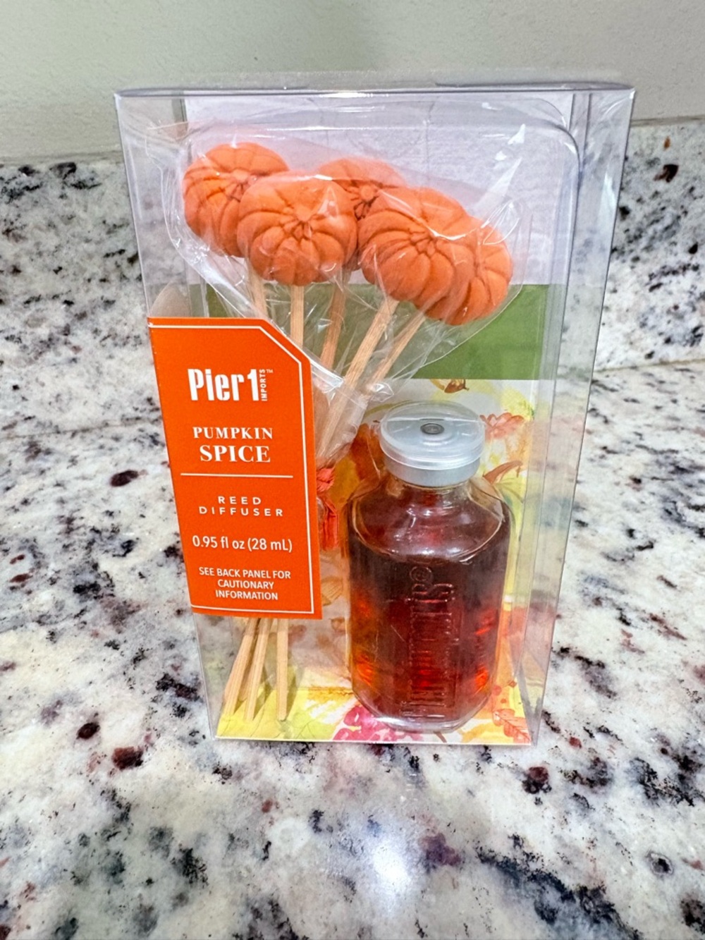🎃 Pier 1 PUMPKIN SPICE Diffuser Oil & Reed Diffuser 🎃